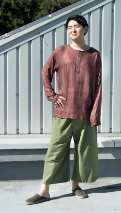 病みつきになる履き心地 簡単!らくちん!タイパンツ - サブ2