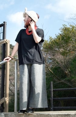 病みつきになる履き心地 簡単!らくちん!タイパンツ - サブ3