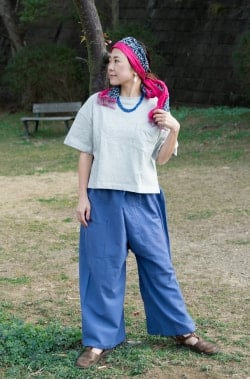 病みつきになる履き心地 簡単!らくちん!タイパンツ - サブ4