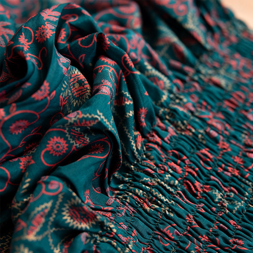 アンティークサリーのリバーシブル2WAYワイドパンツ5枚目の説明写真です