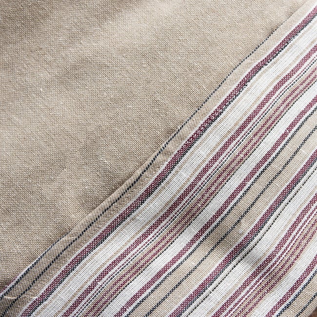 ハーフストライプのコットンワイドパンツの選択用写真