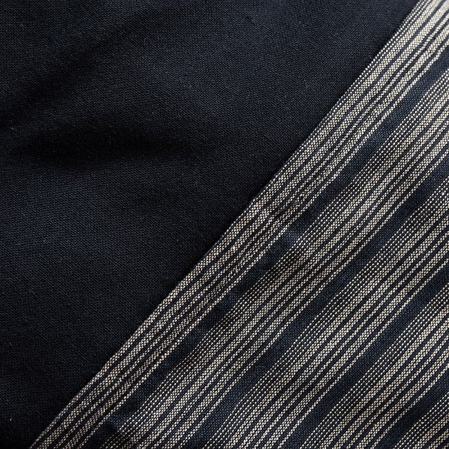 ハーフストライプのコットンワイドパンツの選択用写真