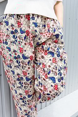 個性的なきのこパンツ！マッシュルームのテーパードパンツ - サブ3