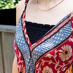 何も着てないかのような軽さ！ アンティークサリーのモモンガサロペット - サブ4