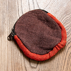 ヘンプの大きめまんまるコインケース・ポーツ - サブ2