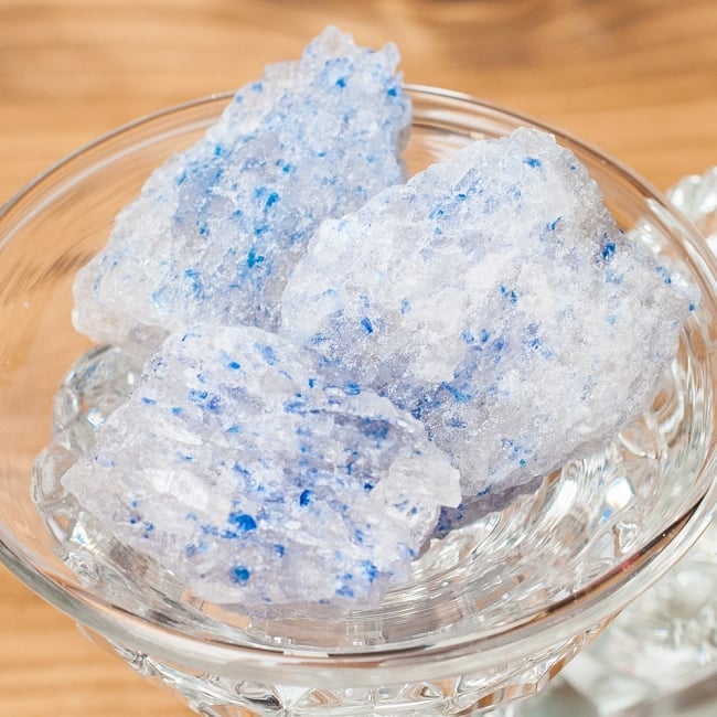 ヒマラヤ岩塩　ブルー【ブロック50g】の写真1枚目です。ブルーの色味がきれいな岩塩です岩塩,ブルー 岩塩,ヒマラヤ 岩塩,セット,ブルー,ソルト,ブルー岩塩