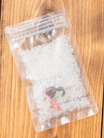 ホワイトクリスタル岩塩【ミル（粗目）50g】の商品写真