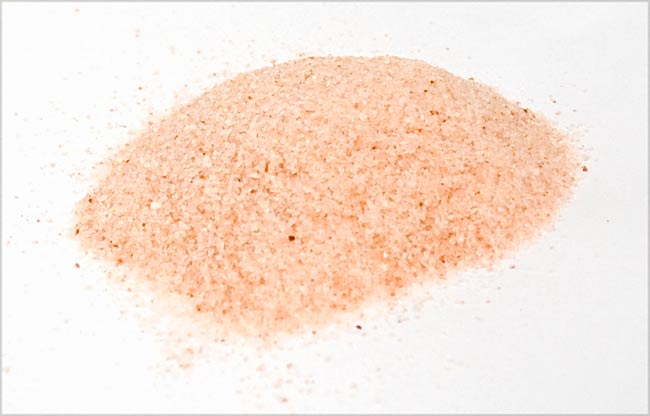 【食用】ピンク岩塩　パウダー(100G)の写真