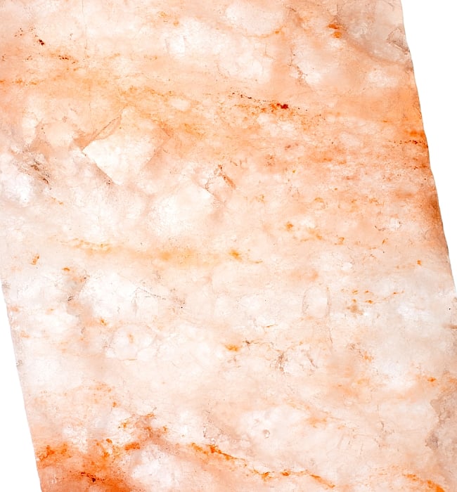 岩塩プレート(Mサイズ）【お得な3点セット】 6 - 光にかざしてみました。とても綺麗な岩塩プレートです。