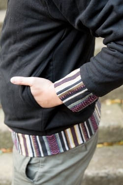 インナーフリースのゲリパーカー - サブ5