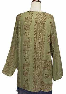 長袖ラムナミクルタシャツの商品写真 2枚目