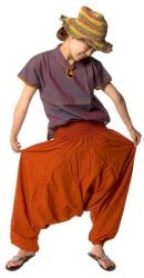 半袖コットンパイピングシャツ -　赤紫の商品写真