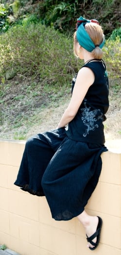 メヘンディアートプリント タンクトップ - サブ4