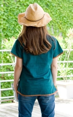 半袖コットン パイピングシャツ - サブ4