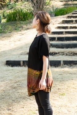 タイダイフレア半袖シャツ - サブ4