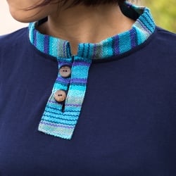 裏起毛が嬉しい！ゲリのクルタ風トレーナー - サブ4