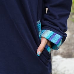 裏起毛が嬉しい！ゲリのクルタ風トレーナー - サブ5