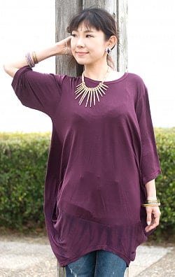 タイダイバルーンのストレッチＴシャツ - サブ5