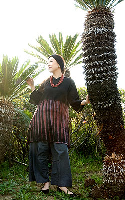 サラサラ素材のタイダイチュニック - サブ2