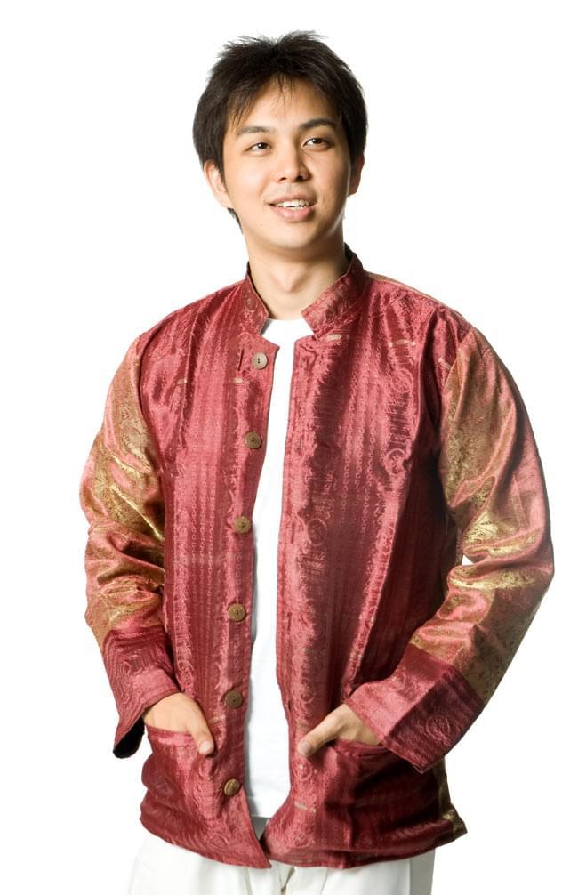 サリー刺繍 長袖クルタシャツ の通販[送料無料] - TIRAKITA.COM