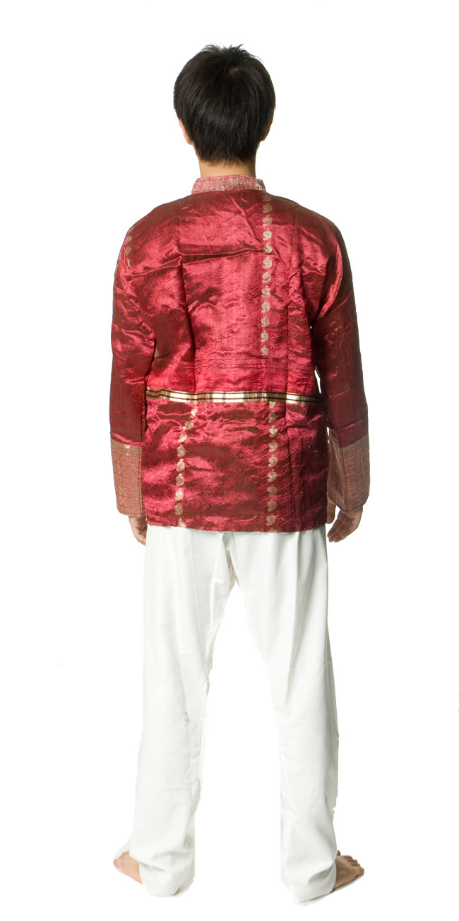 サリーとクルタ サリー刺繍 長袖クルタシャツ の通販[送料無料] - TIRAKITA.COM