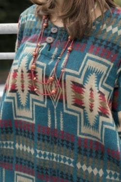 ダッカ織りのふわふわクルタシャツ - サブ4