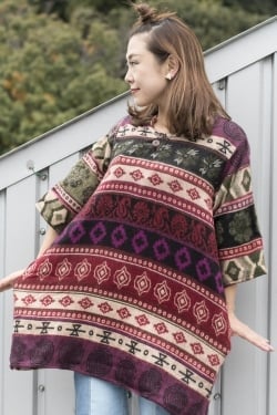 ダッカ織りのふわふわクルタシャツ - サブ5