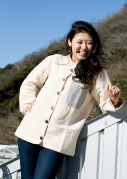 ナチュラルカラーのクルタシャツ - サブ2