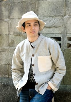 ナチュラルカラーのクルタシャツ - サブ3