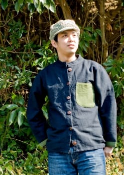 ナチュラルカラーのクルタシャツ - サブ4