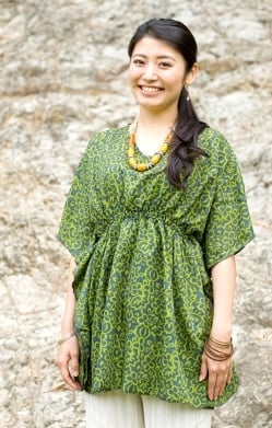 オールドサリーのバタフライスリーブシャツ - サブ2