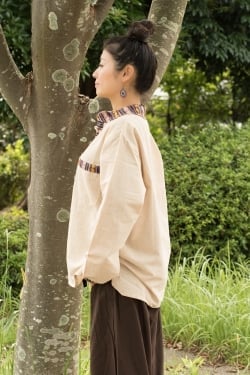 ブータン織 コットンクルタ - サブ2