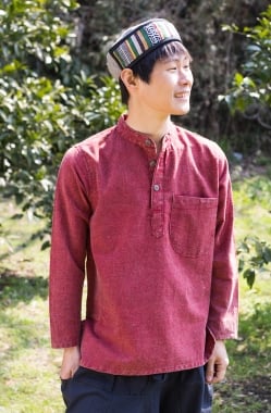 シンプルプレーンのボタンクルタ - サブ5