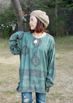 ラムナミクルタシャツ 嬉しいユニセックスデザイン - サブ2