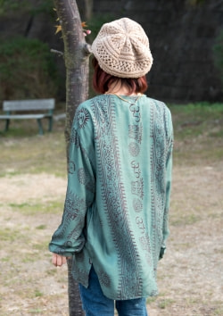 ラムナミクルタシャツ 嬉しいユニセックスデザイン - サブ4