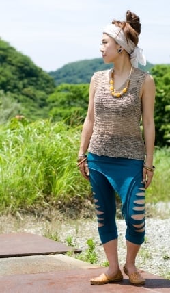 アシンメトリーなストレッチヒップスカート - サブ2