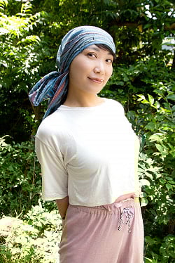 ストライプコットンのマルチトップス【ショート】 - サブ4