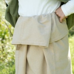 シンプルコットンタイスカート 【ロング】 - サブ5