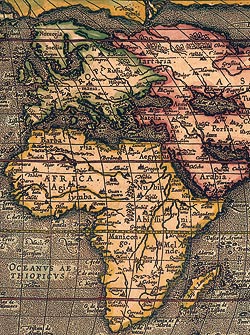 【16世紀】アンティーク地図ポスター[TYPVS ORBIS TERRARVM]【世界地図】 - サブ4