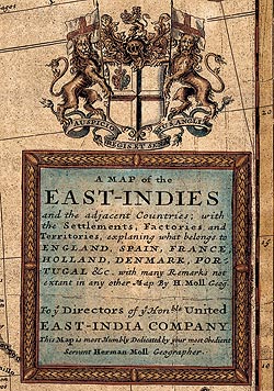 【18世紀】アンティーク地図ポスター[A MAP OF EAST INDIES]【南アジア・東アジア・東南アジア周辺】 - サブ3