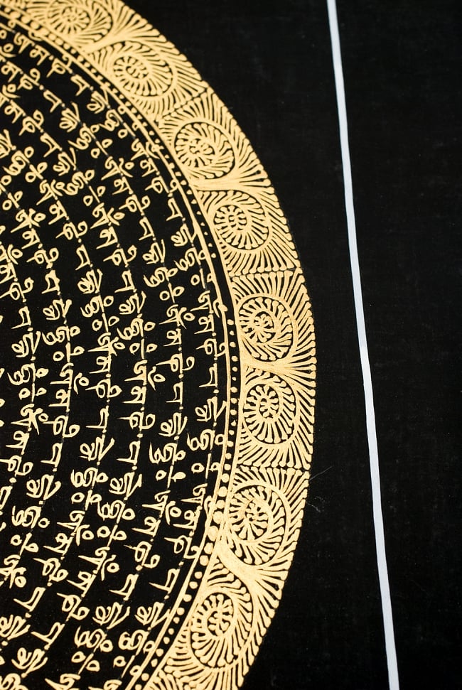 タンカ -ホワイトターラー　縦横37x37 6 - 別アングルです