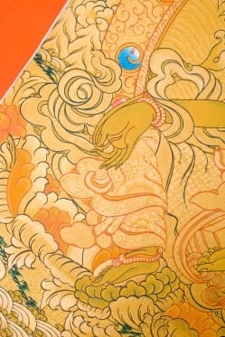 タンカ -　ホワイトターラー　縦横48x39 - サブ5