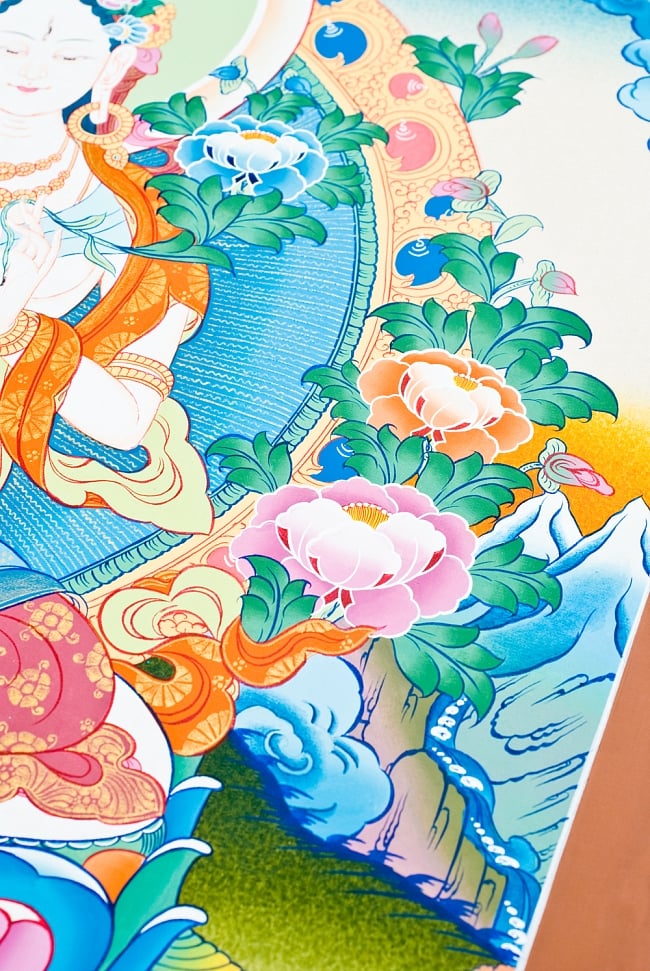 タンカ - ホワイトターラー 51x67 の通販[送料無料] - TIRAKITA.COM