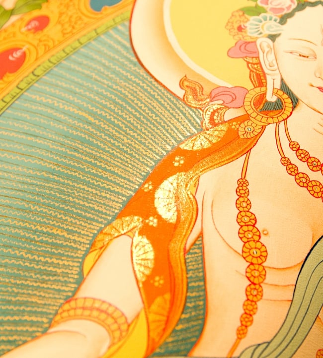 タンカ - ホワイトターラー 51x67 の通販[送料無料] - TIRAKITA.COM