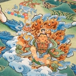 〔一点物〕タンカ-不空成就如来 - アモーガシッディ・マンダラ[72x53cm] - サブ3