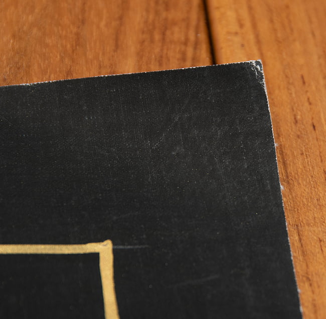 〔一点物〕タンカ - 種子マンダラ[38cm x 37.5cm] 9 - 別アングルです