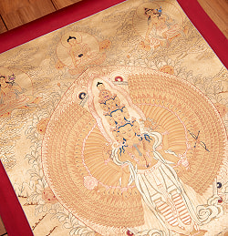 〔一点物〕タンカ - 十一面千手千眼観世音菩薩[83cm x 59cm] - サブ3