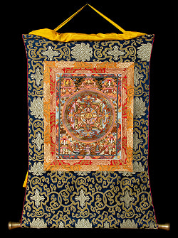 〔一点物〕装丁付肉筆仏画（タンカ） - 釈迦陀如来曼荼羅 - サブ2