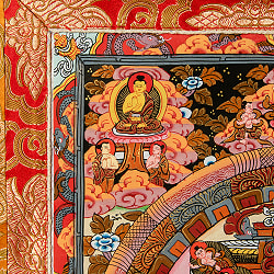 〔一点物〕装丁付肉筆仏画（タンカ） - 釈迦陀如来曼荼羅 - サブ5