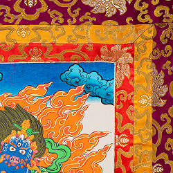 〔一点物〕装丁付肉筆仏画（タンカ）  - 金剛手菩薩 - サブ4